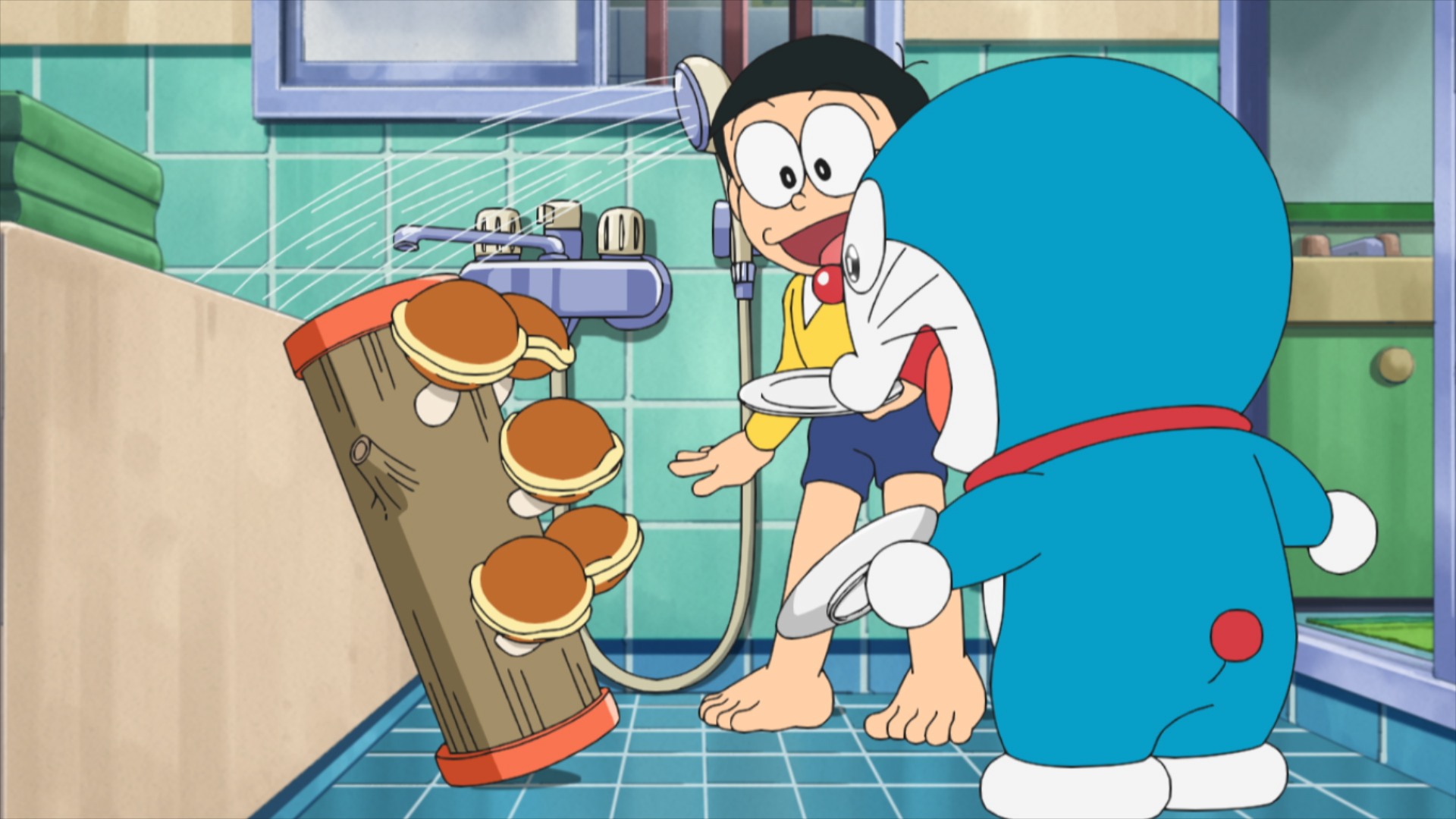 空からどら焼きがふってきた！｜ドラえもん｜テレ朝動画