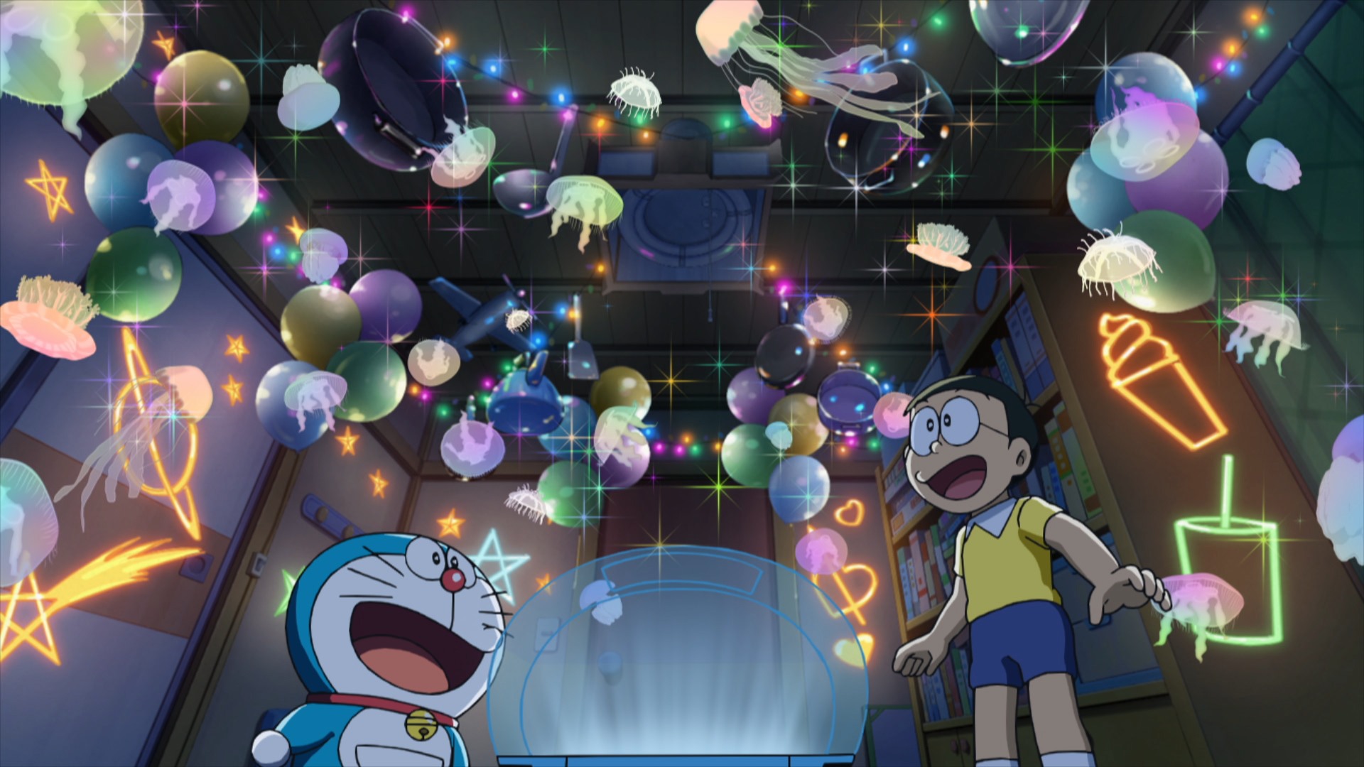 のび太のクラゲ水族館｜ドラえもん｜テレ朝動画