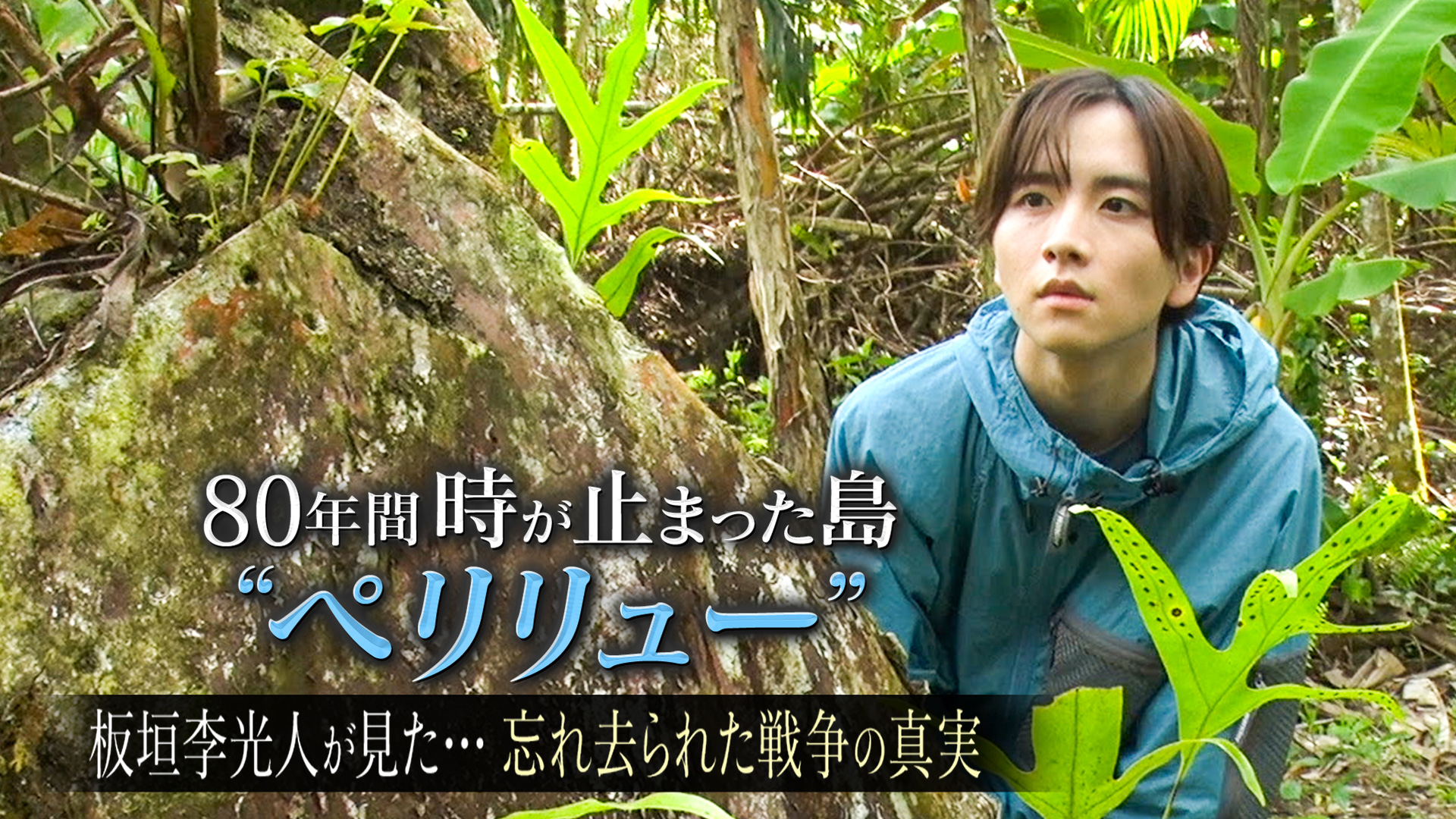 無料テレビで80年間　時が止まった島“ペリリュー”　板垣李光人が見た…忘れ去られた戦争の真実を視聴する