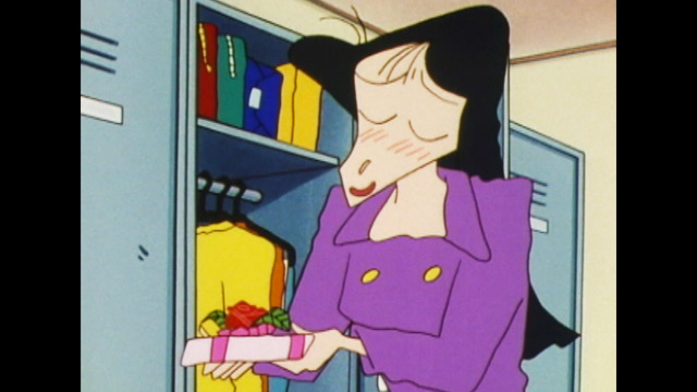 クレヨンしんちゃん まつざか先生 セル画 クレヨンしんちゃん アニメ セル画 まつざか先生