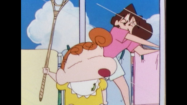 286-3 ベランダにしめ出された母ちゃんだゾ｜クレヨンしんちゃん