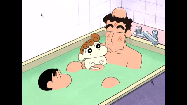 438 1 父ちゃんと一緒にお風呂だゾ クレヨンしんちゃん テレ朝動画