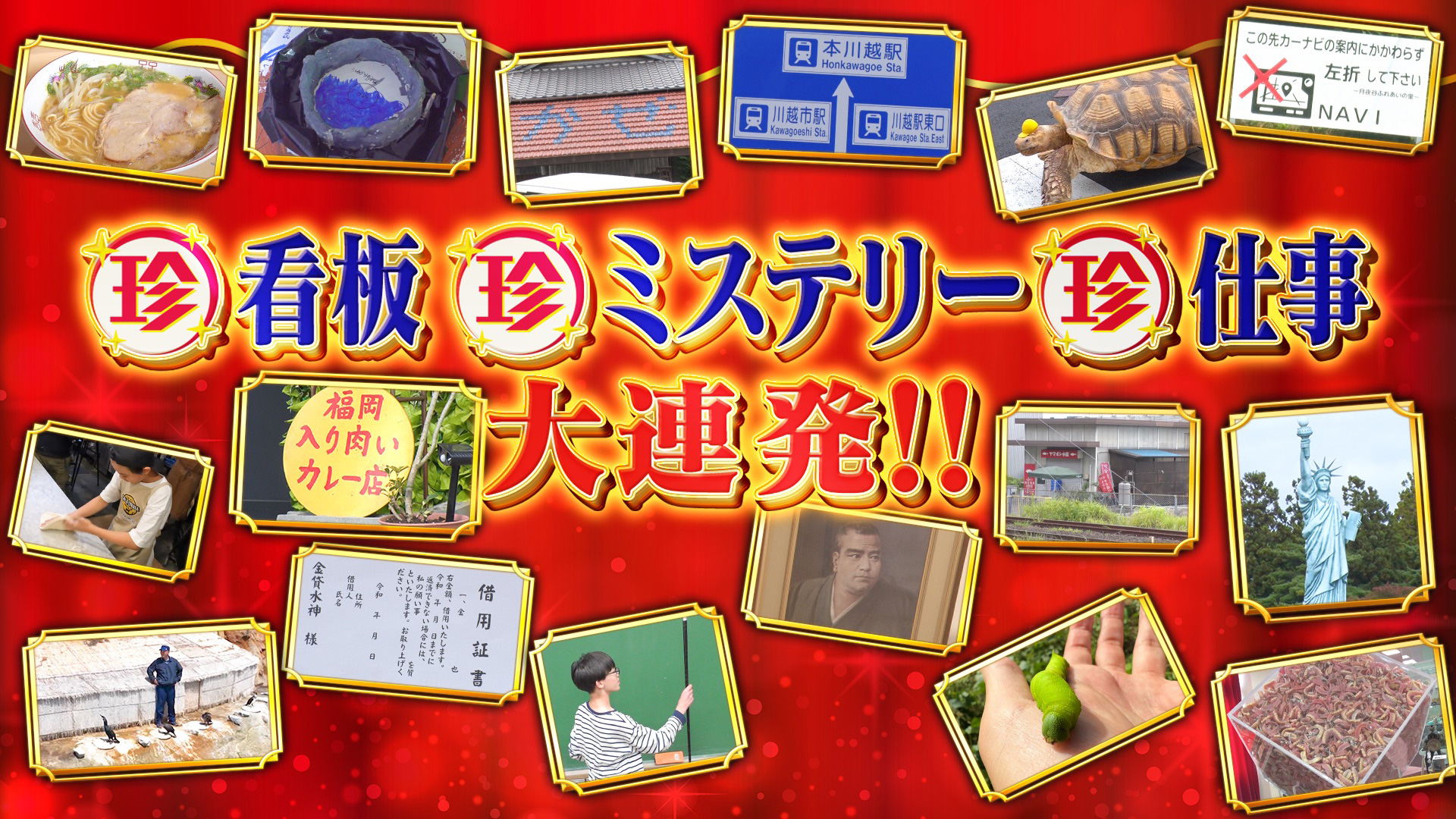 無料テレビでナニコレ珍百景を視聴する