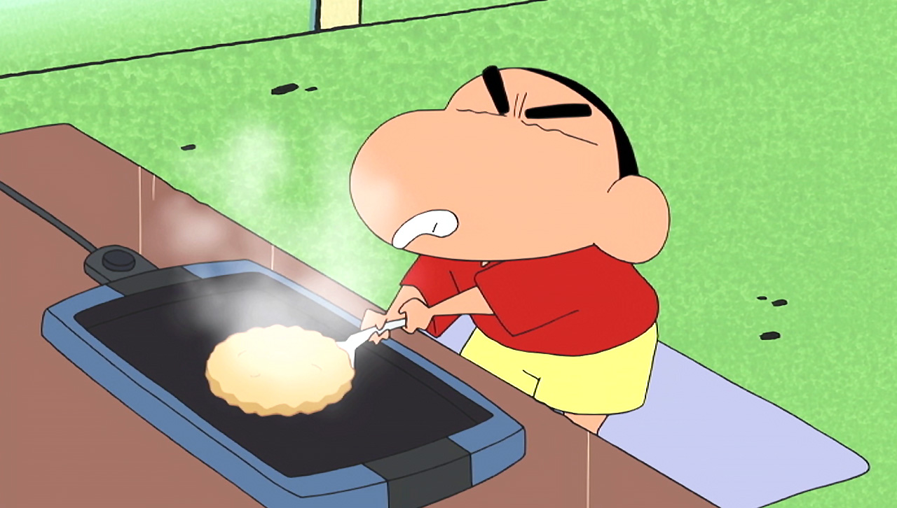 ＃533-2 お好み焼きを作るゾ！ | クレヨンしんちゃん｜テレ朝動画