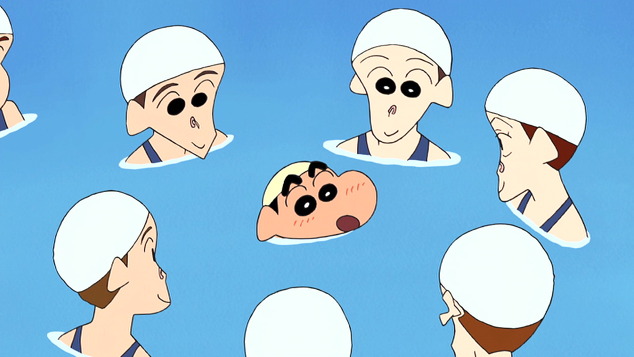 595-1 オラ流世界水泳だゾ｜クレヨンしんちゃん｜テレ朝動画