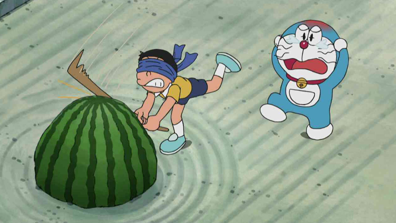 スイカ割りにスイカペン｜ドラえもん｜テレ朝動画